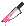 knife with pink blood